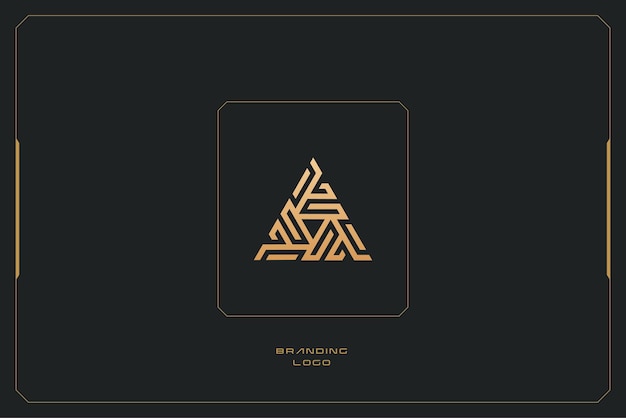 Resumen Trigram Marketing Trading Networking Vector Logo