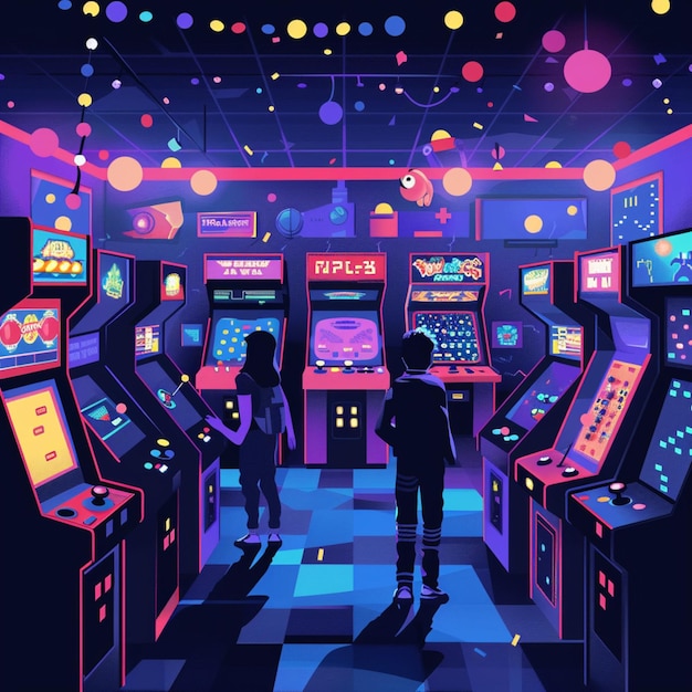 El resurgimiento de los juegos retro de consola de arcade en Stamm Brewing