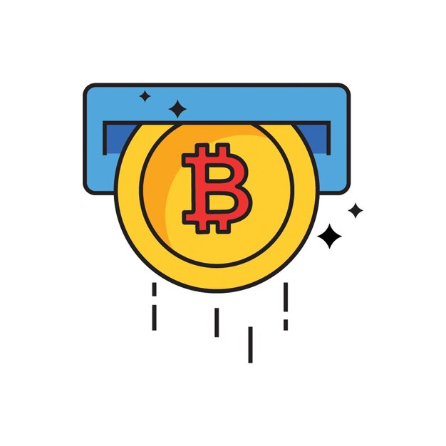 Retiro del icono de Bitcoin
