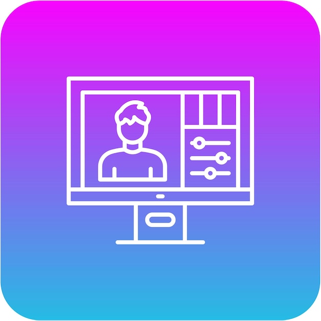 El retocado del icono