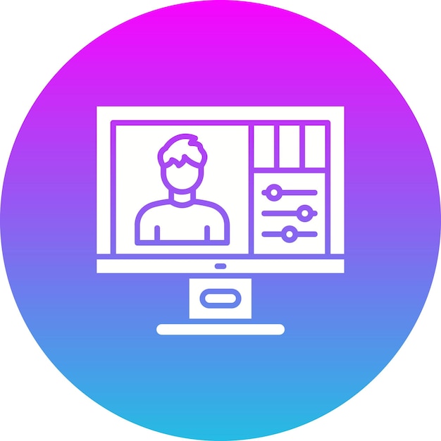 El retocado del icono