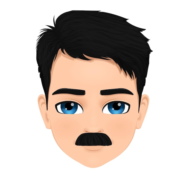retrato de un hombre con barba