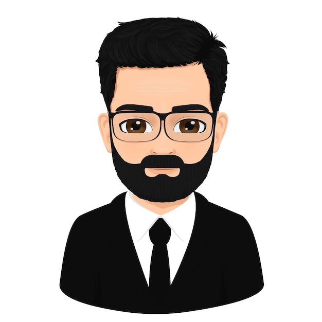 retrato o rostro de un hombre de mediana edad