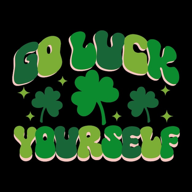 Retro Día de San Patricio PNG Sublimación Diseño de camisa irlandesa Diseño de archivo de corte para Cricut Gif irlandés