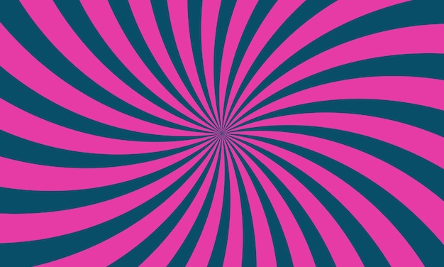 Retro fondo abstracto de líneas radiales remolinos