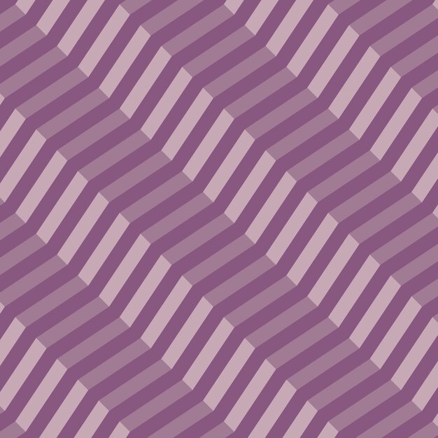 Retro geométrica diagonal zigzag de patrones sin fisuras - vector