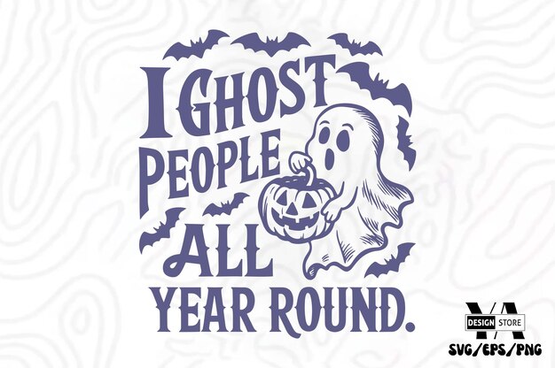 Retro Halloween Diseño de camisetas de fantasmas divertidos para la temporada espeluznante
