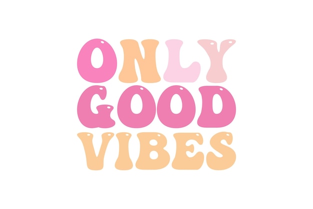 Retro inspirador diciendo diseño SVG