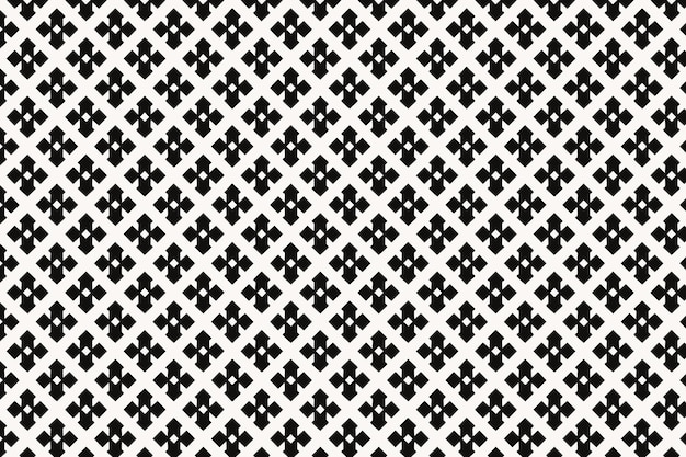 Retro patrón geométrico fondo vectorial diseño vintage