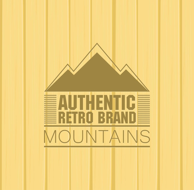 Retro Vintage Insignias o Logotype Vector elementos de diseño signos comerciales etiquetas de identidad insignias y objetos