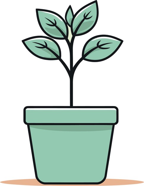 Revelaciones botánicas digitales Explorados vectores de plantas Noticias de la Gaceta Verde ilustradas en el vector de plantas