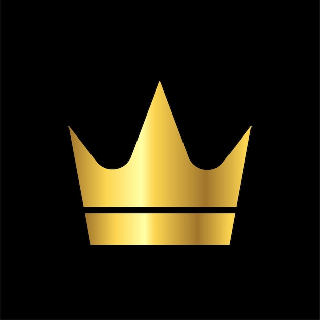 Reventa real La joya de la corona de la plantilla de vector de icono de inversiones icónicas