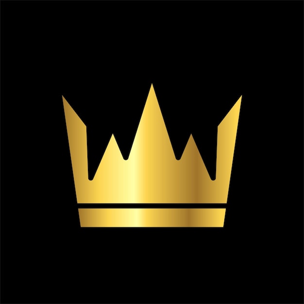 Reventa real La joya de la corona de la plantilla de vector de icono de inversiones icónicas