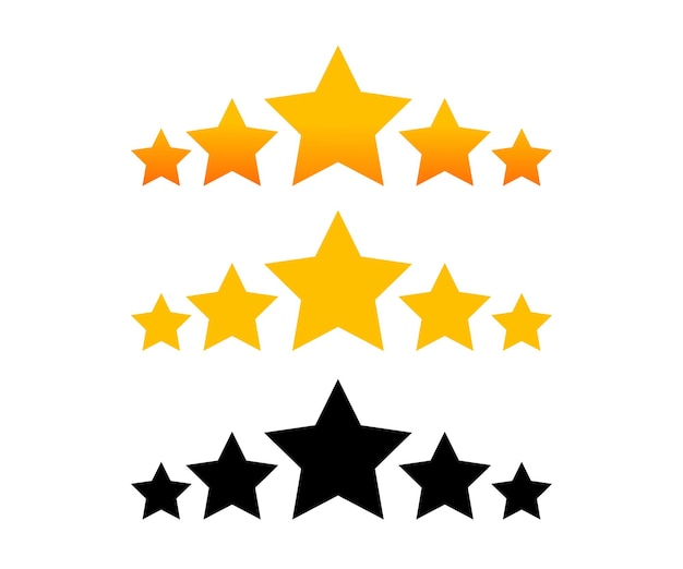 Revisión de 5 estrellas Calificación de .stars