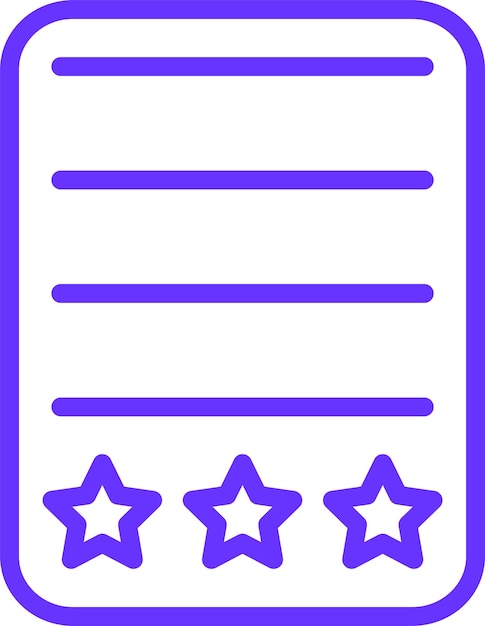 Revisión del diseño vectorial Estilo del icono