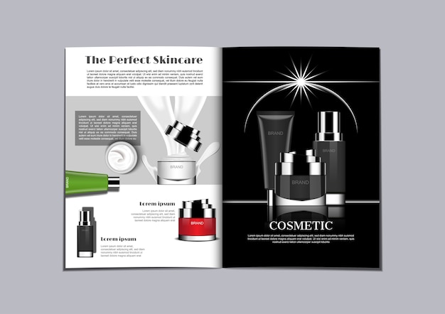 Revista temática en blanco y negro