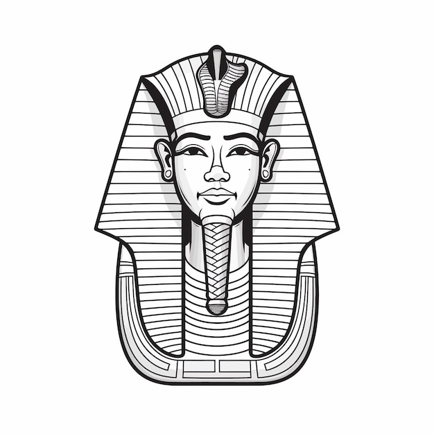 Vector reyes del antiguo egipto