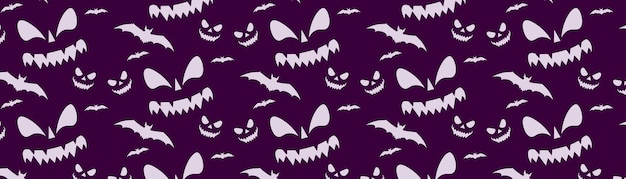 rick or Treat Vector Extravaganza Patrón de Halloween sin costuras con murciélagos calabazas