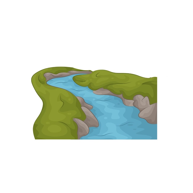 el río