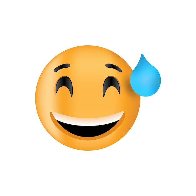 Risa emoji 3d