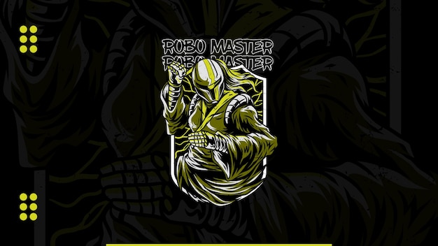 Robo Master Ilustración