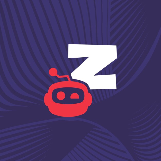 Robot Alfabeto Z Logo