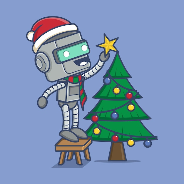 tiene ofertas de última hora para Navidad como este robot