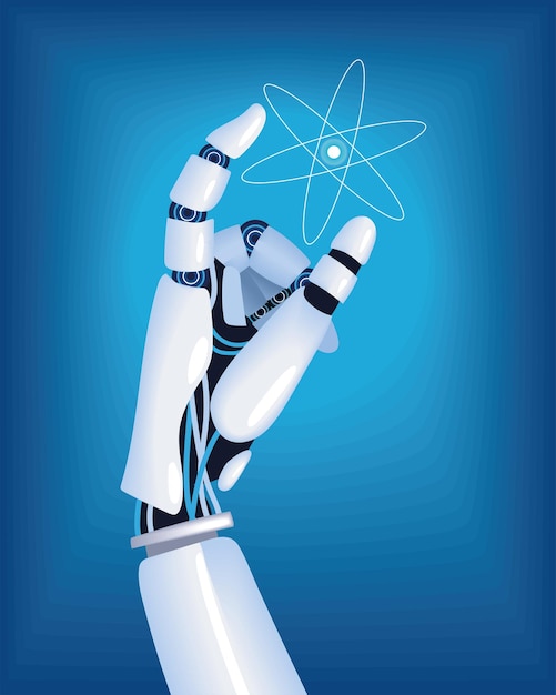 Robot de mano de inteligencia artificial