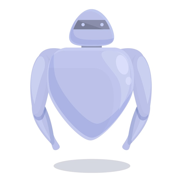 Robot tecnología icono dibujos animados vector linda mascota niño android