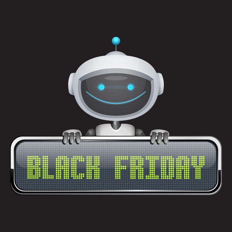 Vector robot vectorial con pantalla electrónica19