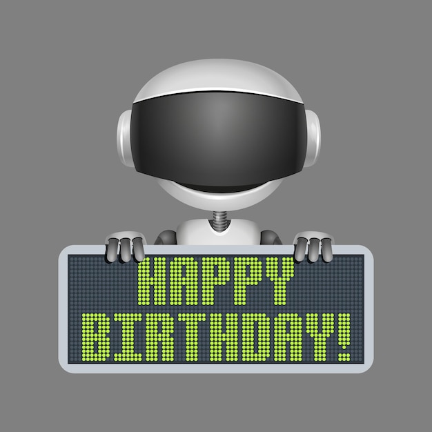 robot vectorial con pantalla electrónica5