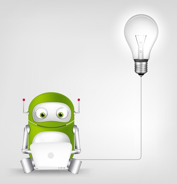 Robot verde