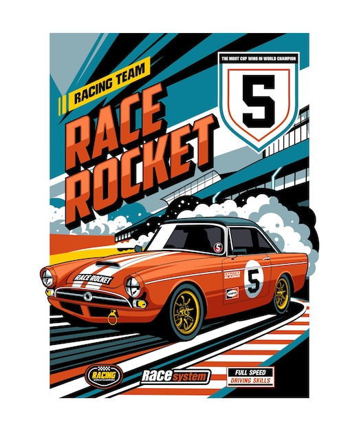 Rocket gana la carrera en el Campeonato del Mundo