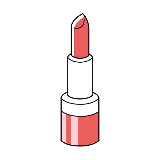 Rojo lápiz de labios