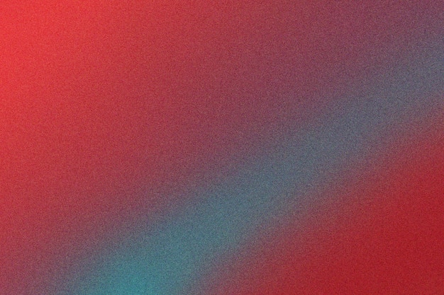 Rojo teal y cian gradiente de textura granulada Fondo para la inspiración artística