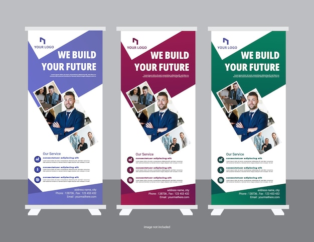 Roll roll up banner plantilla de diseño moderno xbanner roll up diseño competencia de golf roll up banner