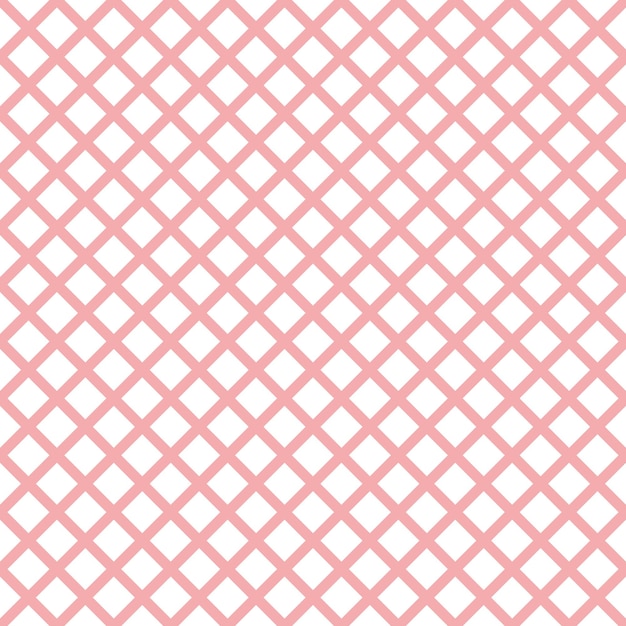 Romántica colección rosa de patrones sin fisuras con celda elegante de moda tiras de volumen de gingham de celdas hechas en color verde ilustración vectorial fondo diseño de paquete de papel tapiz de niña pequeña