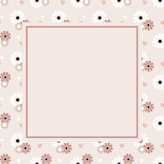 Romántico fondo floral para la invitación de cumpleaños de la boda