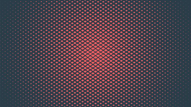 Rombo a cuadros patrón de medio tono vector textura radial clase rojo fondo abstracto textura sutil partículas a cuadros arte pop diseño gráfico contraste de medio tono arte minimalista papel tapiz amplio