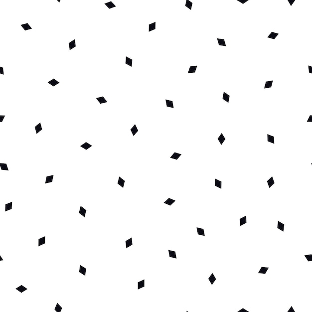 Rombo simple de patrones sin fisuras Fondo minimalista repetible blanco