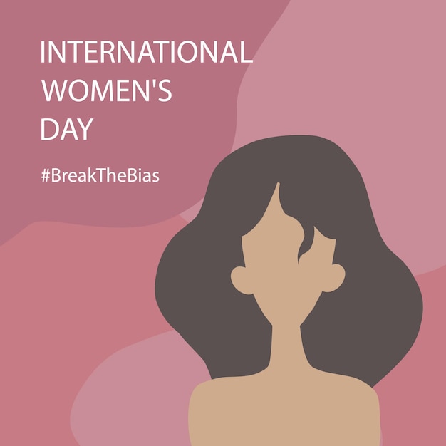 Rompe el sesgo. Día internacional de la mujer 8 de marzo. Celebra los logros de las mujeres