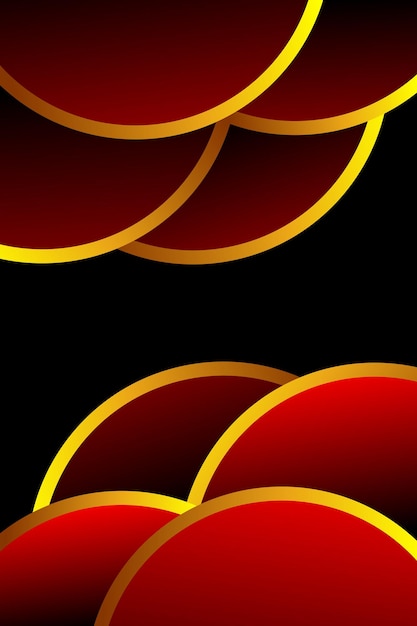 ronda de diseño de fondo vectorial