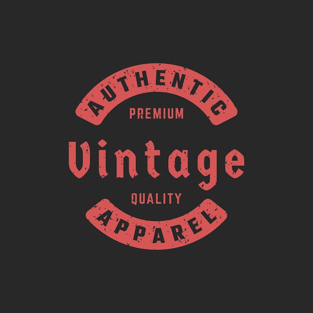 Ropa auténtica perfecta para el diseño de camisetas