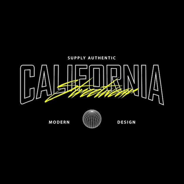 Ropa de calle urbana moderna en todo el mundo tipografía diseño gráfico vectorial de texto