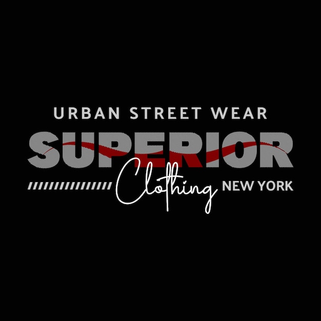ropa de calle urbana ropa superior diseño de vector de camiseta de nueva york