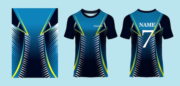 Ropa deportiva jersey para fácil edición