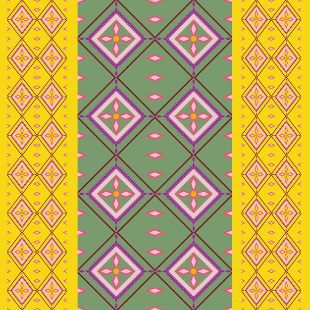 Ropa étnica Diseño tradicional para fondo o tela.