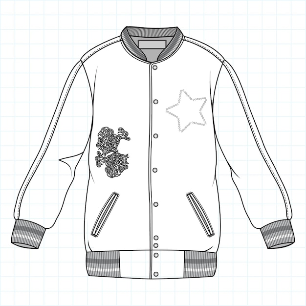 Vector ropa de exterior para abrigos y chaquetas