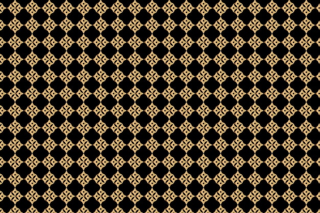 Ropa moderna textil sin costuras repetición Diseño de patrón de tela o plantilla de Vector dorado de fondo
