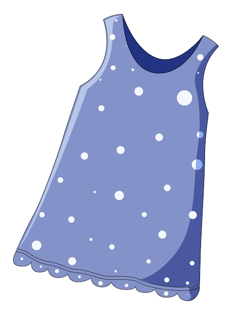 Ropa de niña de puntos azules